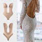 Seamless Strapless U-Plunge Thong Bodysuit for Backless Outfits