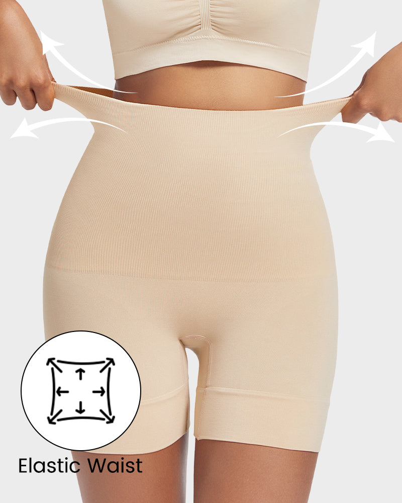 Seamless Ultra High-Waisted Tummy Control Butt Lifting Shapewear Shorts