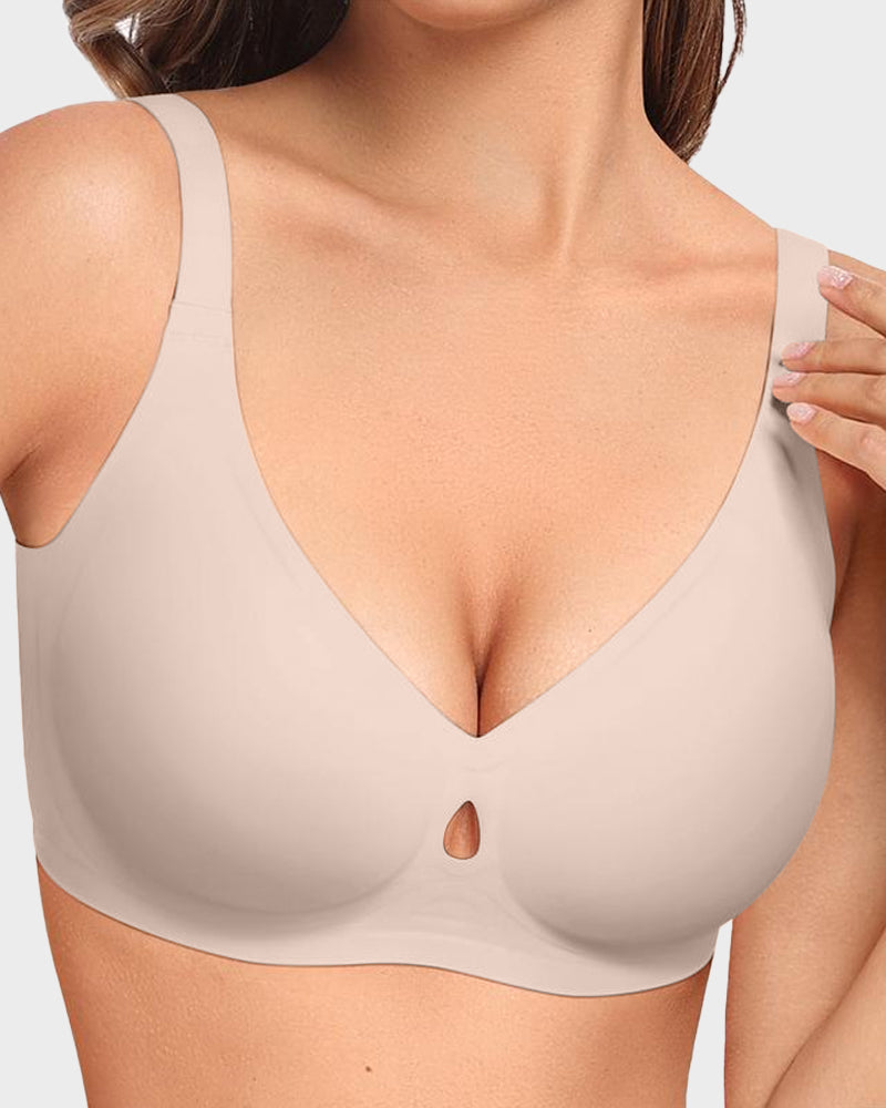 Invisible Jelly Lift Bra: Breathable, Wireless, Seamless Support for Everyday Comfort