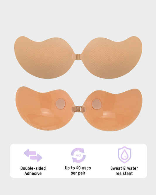 SheCurve Mango Shaped Breathable Self-Adhesive Invisible Bra for Ultimate Lift