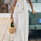 Chic Backless Cami Dress for Women - Solid Color, Flowy Maxi Style