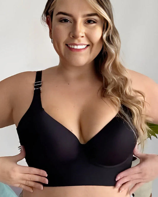 SheCurve Ultimate Wireless Push-Up Back Smoothing Bra for Flawless Comfort