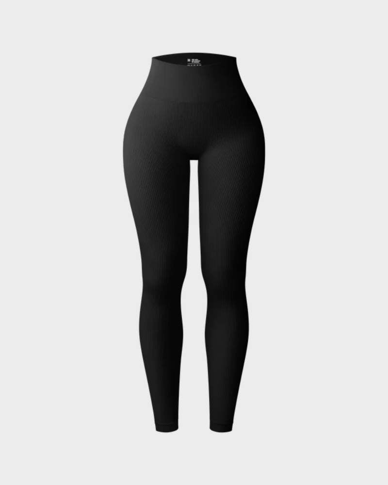 Shecurve Ultra-Soft Seamless Sculpting Leggings with Tummy Control