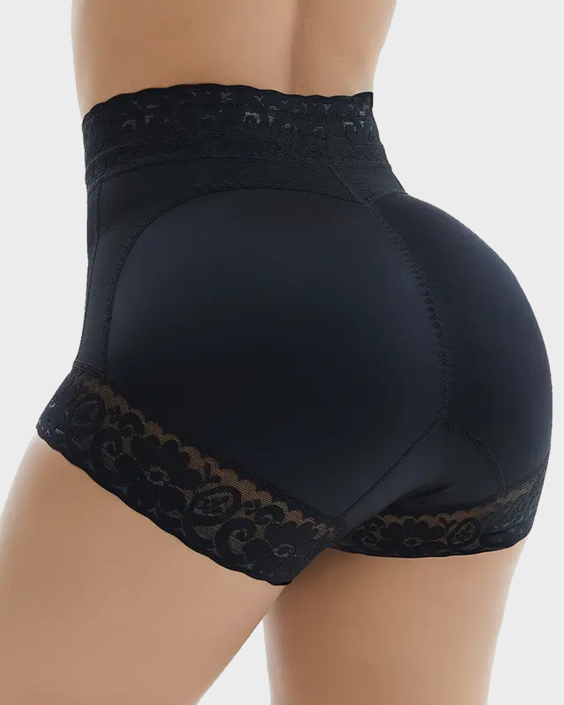 Shecurve High Waist Seamless Butt Lifting Shaper Shorts - Tummy Control & Hip Enhancement