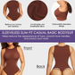 Seamless Crew Neck Sleeveless Sculpting Bodysuit Shapewear for All-Day Comfort