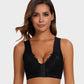 5D Shaping Wireless Front Closure Beauty Back Bra with Lace Support