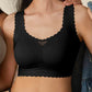 SheCurve Ultra-Thin Comfy Wireless Bra with Scalloped Design for Natural Uplift