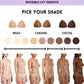 Reusable Invisible Double-Sided Adhesive Lift Inserts for Backless Outfits