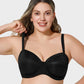 Comfort Push Up Unlined Bra with Removable Straps