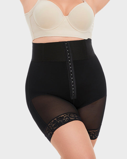 Shecurve Boned Sculpt Ultra High Waist Tummy Control Shapewear Shorts