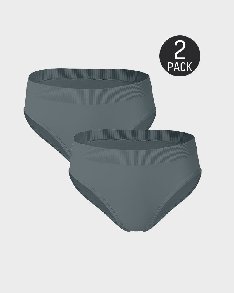 SheCurve Seamless Everyday Brief Panties (2-Pack) – Smooth, Comfortable Women's Underwear