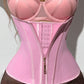 Adjustable High Compression Waist Trainer for Women: Tummy Control Body Shaper Corset