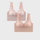 Wireless Back Smoothing V-Neck Seamless Tank Bra with Comfort Support