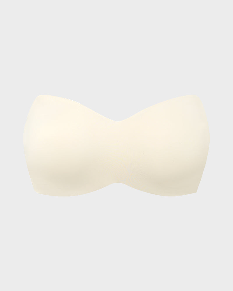 Ultimate Full Support Non-Slip Convertible Strapless Bandeau Bra for Women