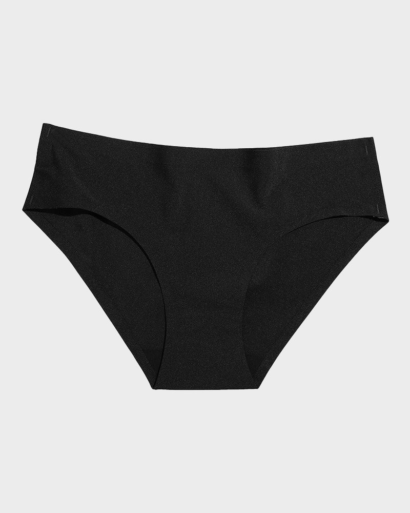 Seamless Hipster No-Show Underwear: Silky Soft, High-Cut, Invisible, Comfortable Panties