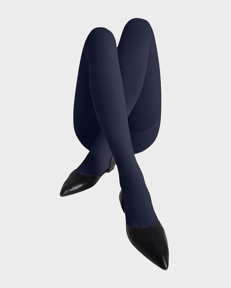 Ultra-Soft 200D Velvet Opaque Tights - Stretchy, Comfortable, and Warm