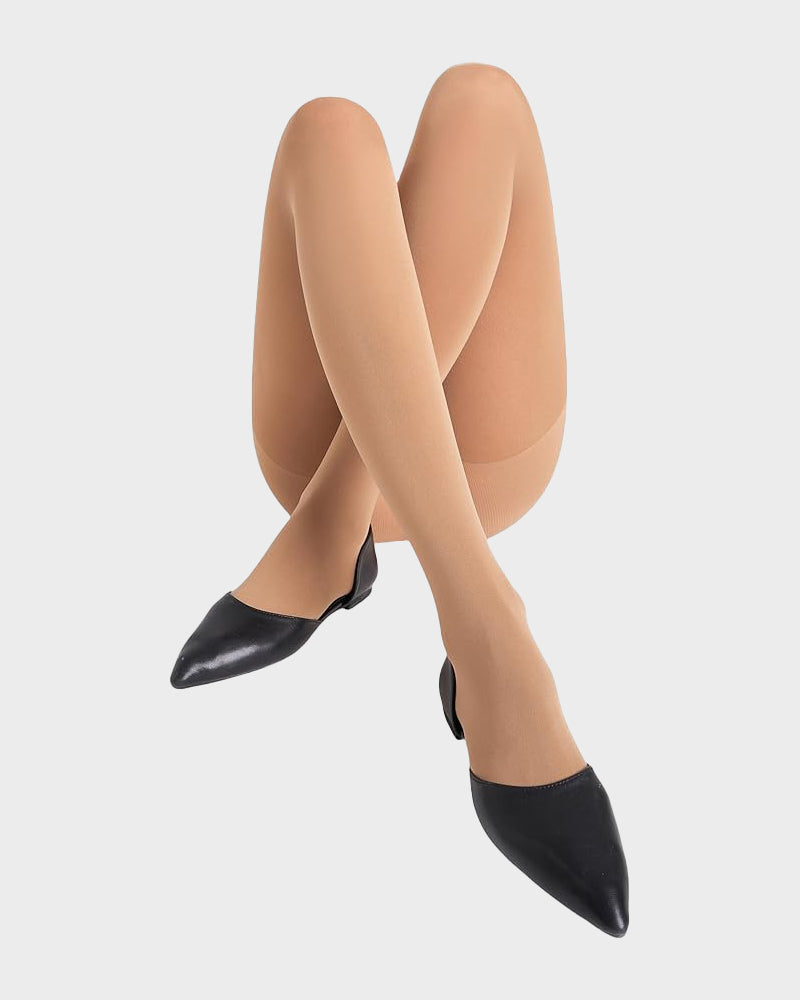 Ultra-Soft 200D Velvet Opaque Tights - Stretchy, Comfortable, and Warm