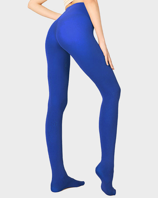 Ultra-Soft 200D Velvet Opaque Tights - Stretchy, Comfortable, and Warm