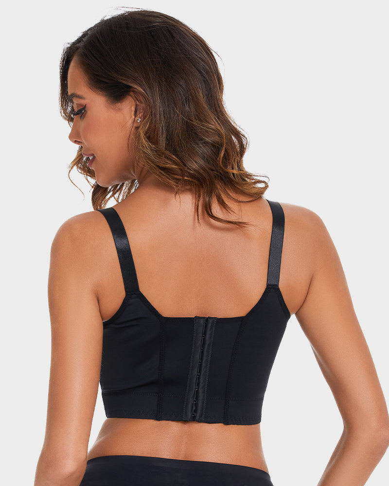 SheCurve Ultimate Lift Back Smoothing Bra 2-Pack: Black & Beige Comfort