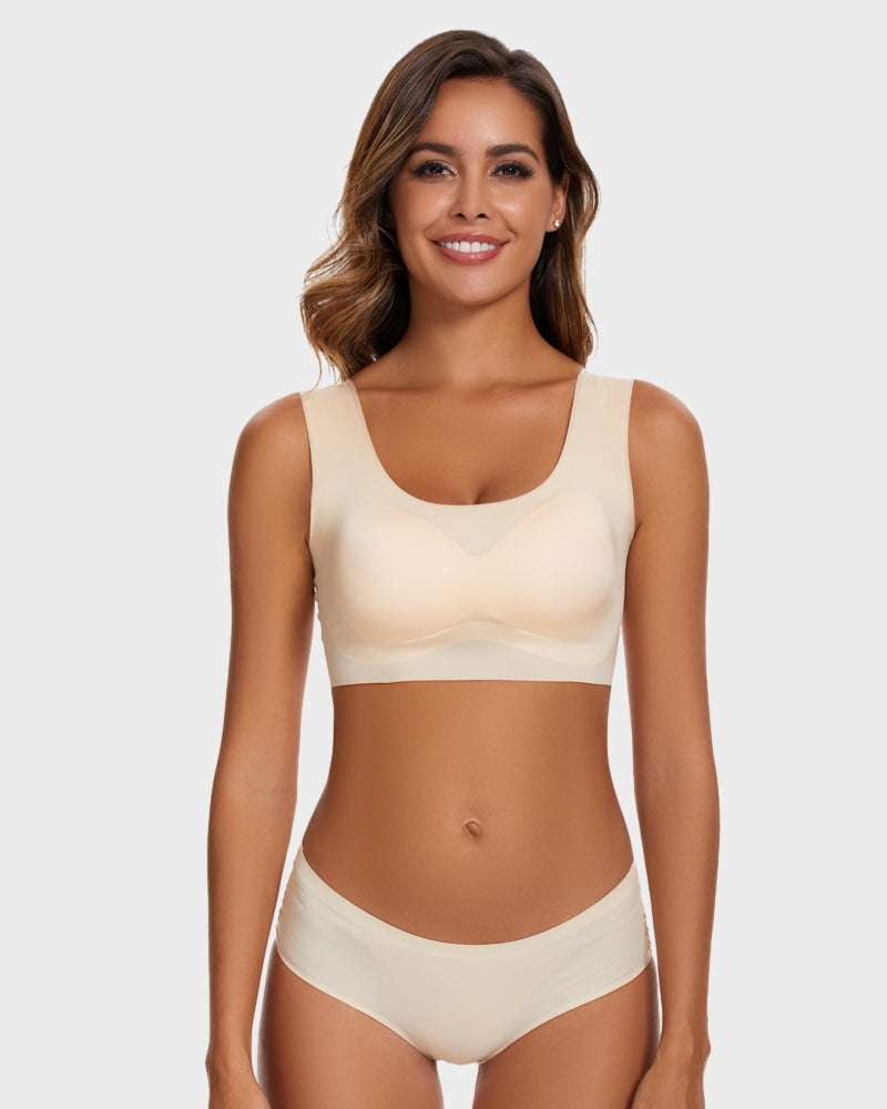Shecurve Ultra Comfort Wirefree Shaping Bra: Breathable, Seamless, Supportive for Active Lifestyles