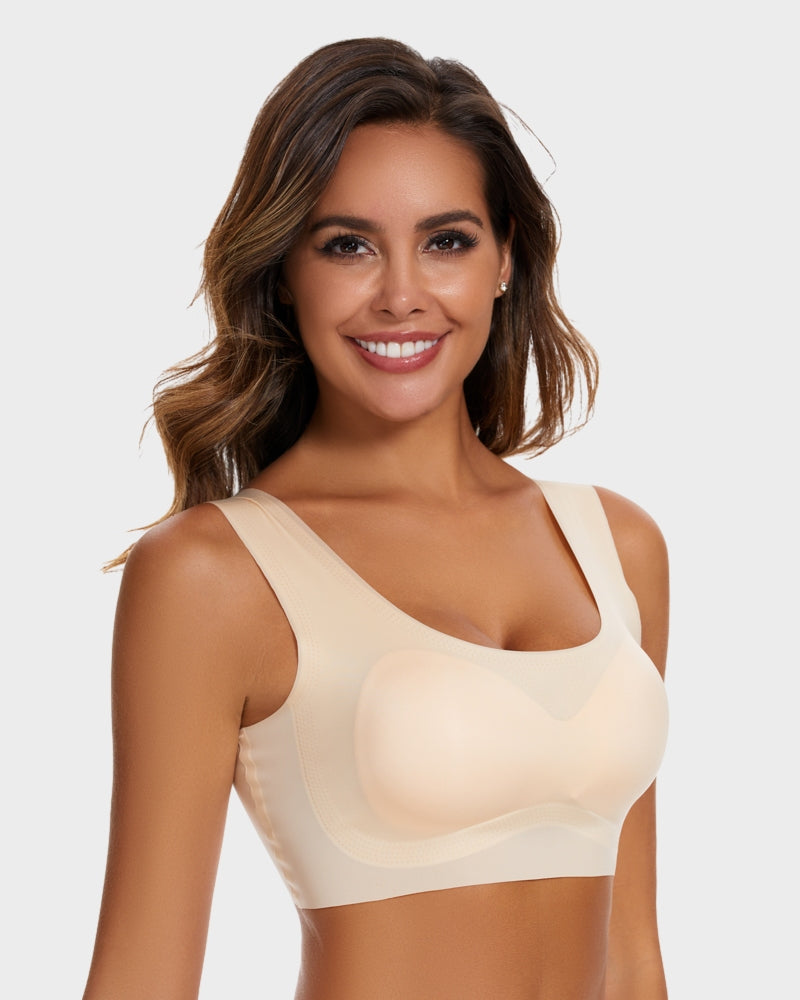 Shecurve Ultra Comfort Wirefree Shaping Bra: Breathable, Seamless, Supportive for Active Lifestyles
