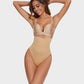SheCurve Seamless High-Waisted Thong Shaper Panty 2-Pack for Tummy Control