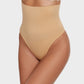 SheCurve Seamless High-Waisted Thong Shaper Panty 2-Pack for Tummy Control