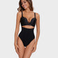 SheCurve Seamless High-Waisted Thong Shaper Panty 2-Pack for Tummy Control