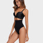 SheCurve Seamless High-Waisted Thong Shaper Panty 2-Pack for Tummy Control
