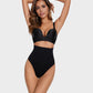 SheCurve Seamless High-Waisted Thong Shaper Panty 2-Pack for Tummy Control