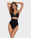 SheCurve Seamless High-Waisted Thong Shaper Panty 2-Pack for Tummy Control