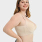 SheCurve Ultimate Lift Back Smoothing Bra 2-Pack: Black & Beige Comfort