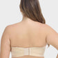 Versatile Underwire Bandeau Bra with Removable Straps for Seamless Support