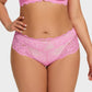 Sexy Floral Lace Seamless Brief Panty 3-Pack: Comfortable Invisible Underwear