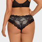 Sexy Floral Lace Seamless Brief Panty 3-Pack: Comfortable Invisible Underwear