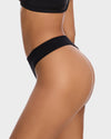 Invisible Seamless Comfort Thong Panties 2-Pack for Women Everyday Wear