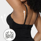 Comfortable Molded Cup Underwire Bra with Removable Straps for Versatile Support
