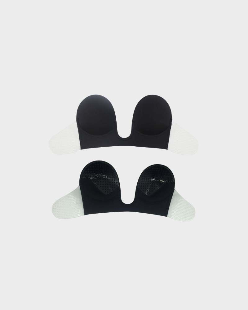 Seamless Strapless Push-Up Plunge Bra for Ultimate Support & Natural Lift