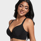 Ultimate Back Smoothing Push-Up Plunge Bra for Seamless Support and Lift