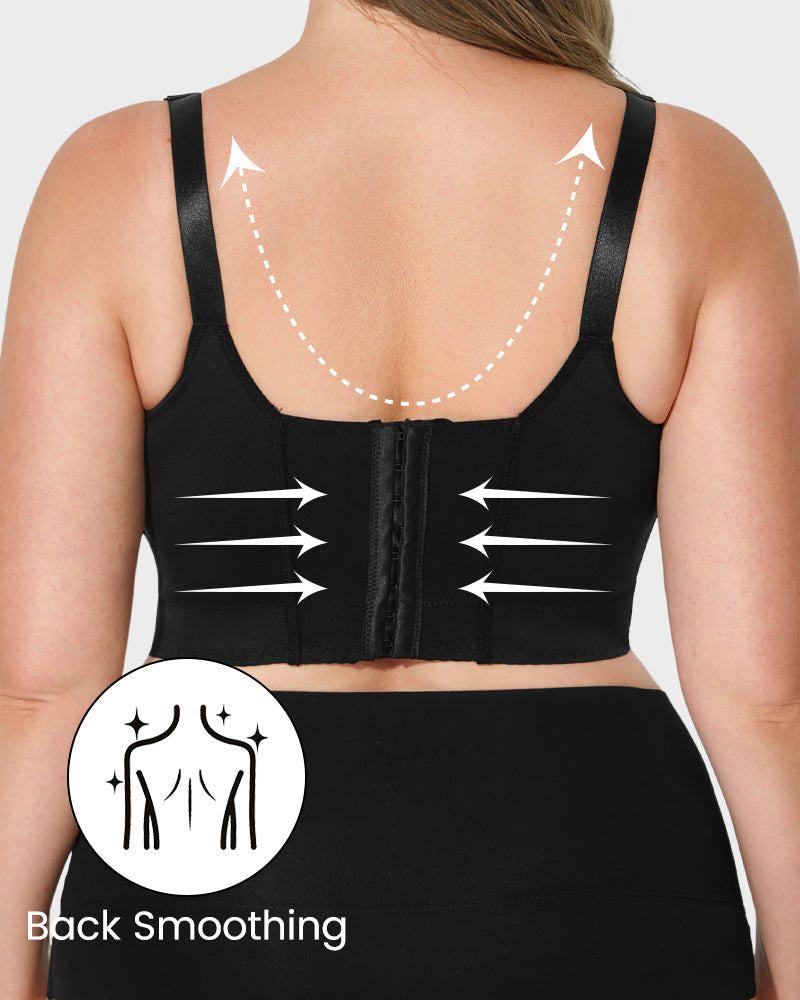 SheCurve Seamless Back Smoothing Push-Up Underwire Bra for Everyday Comfort