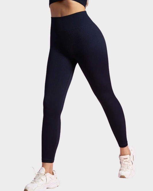 Shecurve Ultra-Soft Seamless Sculpting Leggings with Tummy Control