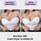 Reusable Invisible Double-Sided Adhesive Lift Inserts for Backless Outfits