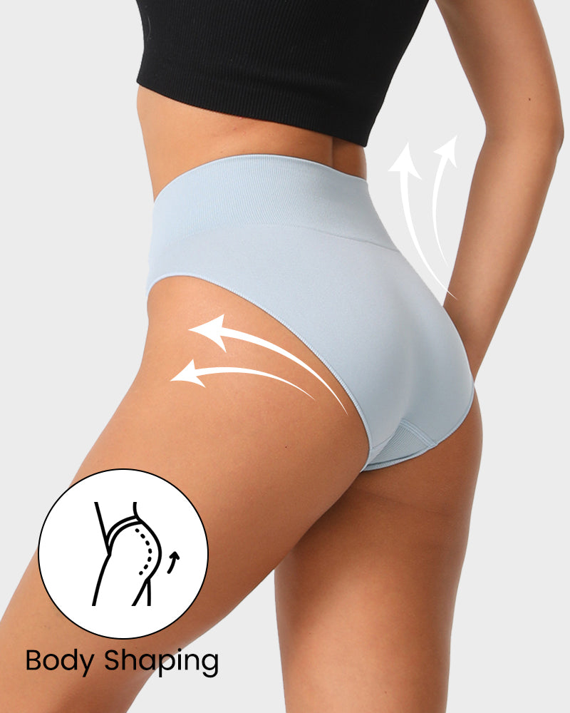 Invisible Seamless Butt-Lifting Brief Panty for Smooth Everyday Comfort