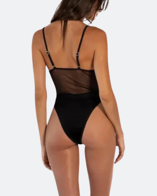 Innovative Tan Through One-Piece Swimsuit - Quick Dry, No Tan Lines