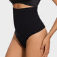 Ultra-Comfort High Waist Tummy Control Seamless Shaping Thong Panty 2-Pack