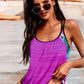 Chic Solid Color Two-Piece Bikini Swimsuit: Comfortable, Quick-Dry, Flattering Fit