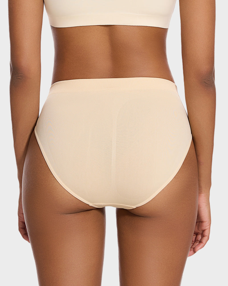 SheCurve Seamless Everyday Brief Panties (2-Pack) – Smooth, Comfortable Women's Underwear