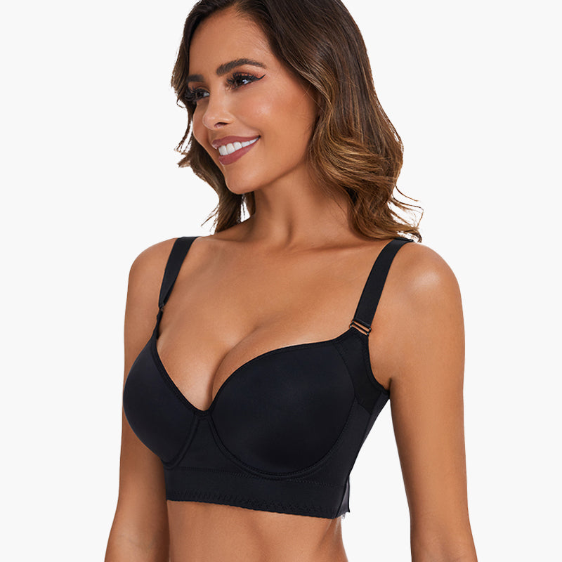 SheCurve® Ultimate Push-Up Back Smoothing Bra 2-Pack for Flawless Silhouette