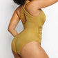 Smart Sculpt Plunge One-Piece Swimsuit with Tummy Control and Flattering Design