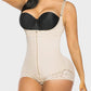 Sensual Lace Zipper Open Bust Shapewear Bodysuit: Ultimate Firm Tummy Control